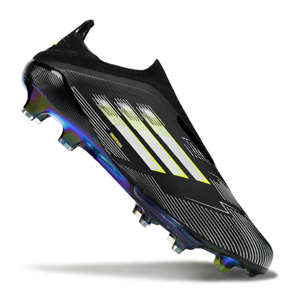 Adidas F50+ Laceless Elite Electric Stealth Pack Firm Ground FG Football Boot