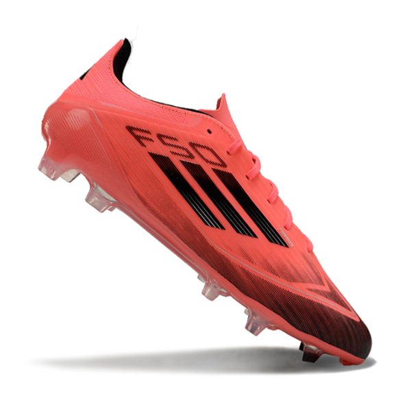 Adidas F50 Elite Pink and Black Firm Ground FG Football Boot