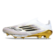 Adidas F50+ Elite White Black Gold Pack Firm Ground FG Football Boot