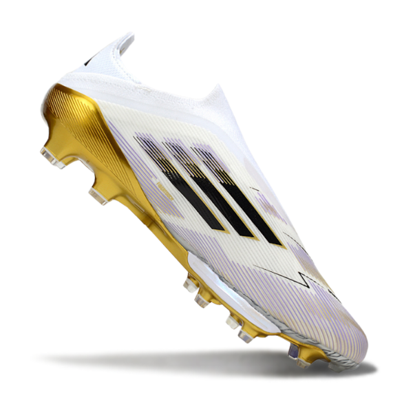 Adidas F50+ Elite White Black Gold Pack Firm Ground FG Football Boot