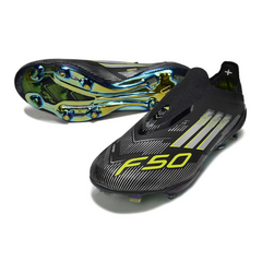 Adidas F50+ Elite Black White Green FG Firm Ground Football Boot