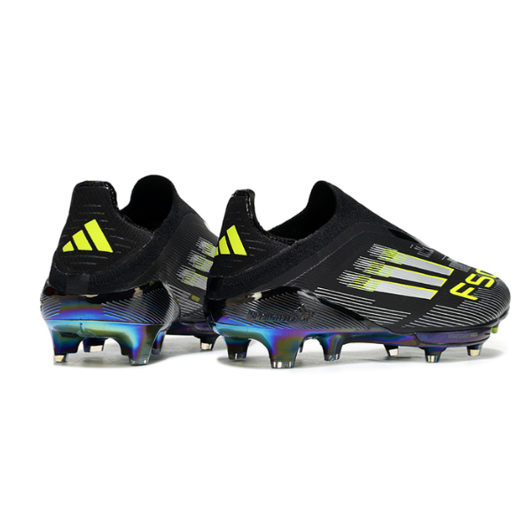 Adidas F50+ Elite Black White Green FG Firm Ground Football Boot