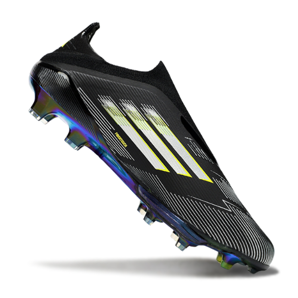 Adidas F50+ Elite Black White Green FG Firm Ground Football Boot