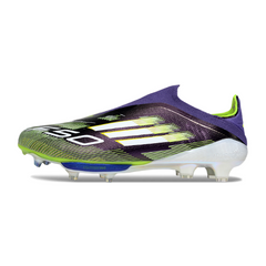 Adidas F50+ Elite Purple and Green Pack Firm Ground FG Football Boot