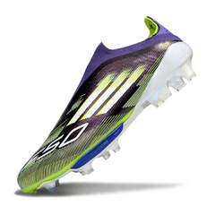 Adidas F50+ Elite Purple and Green Pack Firm Ground FG Football Boot