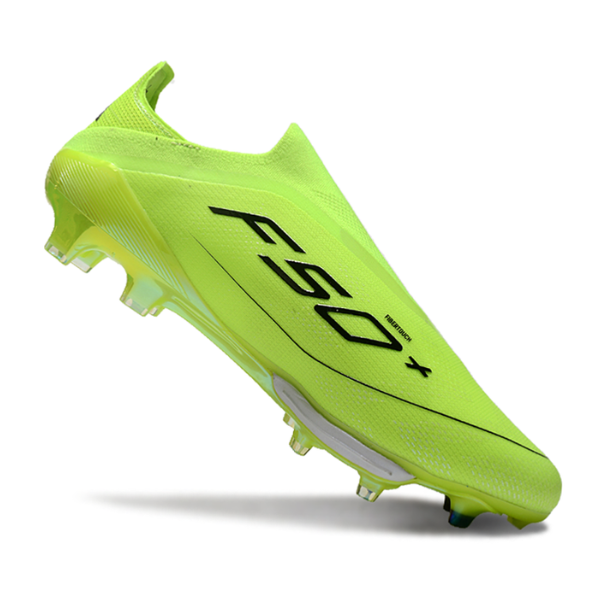 Adidas F50+ Elite Green and Black Firm Ground FG Football Boot