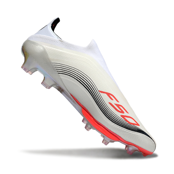 Adidas F50+ Laceless Elite White Pack Firm Ground FG Football Boot