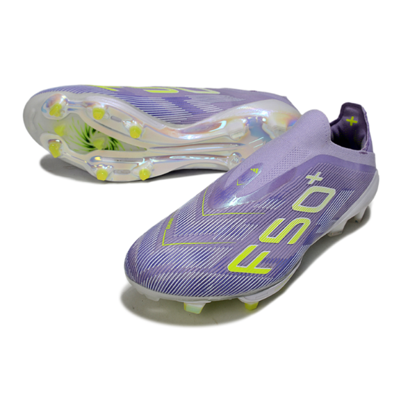 Adidas F50+ Laceless Elite Purple Pack Firm Ground FG Football Boot