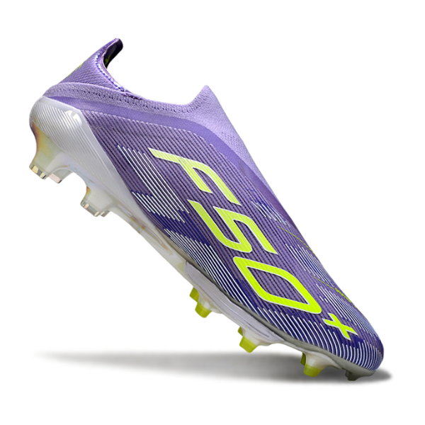 Adidas F50+ Laceless Elite Purple Pack Firm Ground FG Football Boot