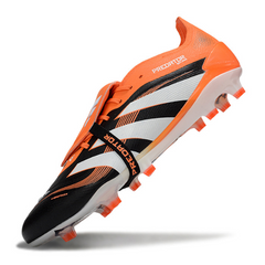 Adidas Predator 25 Tongue Elite Black and Orange FG Football Boot