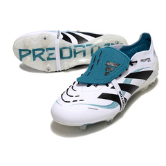 Adidas Predator 25 Tongue Elite White and Blue Pack Firm Ground FG Football Boot