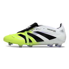 Adidas Predator 25 Elite White and Green Pack Firm Ground FG Football Boot