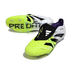 Adidas Predator 25 Elite White and Green Pack Firm Ground FG Football Boot