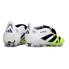 Adidas Predator 25 Elite White and Green Pack Firm Ground FG Football Boot