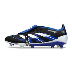 Adidas Predator 25 Elite Black, White, and Blue Pack Firm Ground FG Football Boot