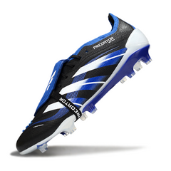 Adidas Predator 25 Elite Black, White, and Blue Pack Firm Ground FG Football Boot