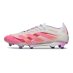 Adidas Predator 25 Elite White and Pink Pack Firm Ground FG Football Boot