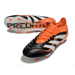 Adidas Predator 25 Elite Black and Orange Pack Firm Ground FG Football Boot