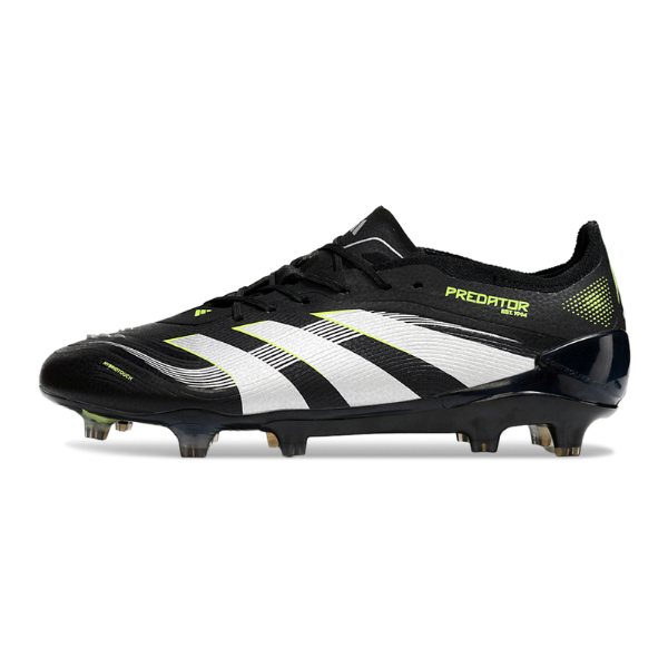 Adidas Predator 25 Elite Black and White Pack Firm Ground FG Football Boot