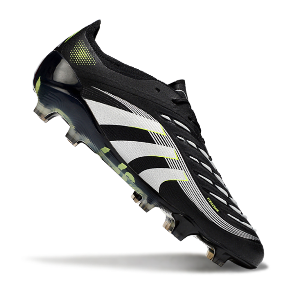 Adidas Predator 25 Elite Black and White Pack Firm Ground FG Football Boot
