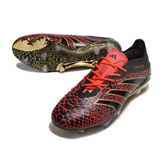 Adidas Predator 25 Elite Black and Red Pack Firm Ground FG Football Boot