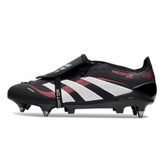 Adidas Predator 25 Elite Black and Red Firm Ground FG Football Boot
