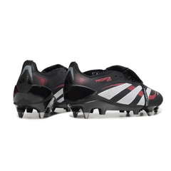 Adidas Predator 25 Elite Black and Red Firm Ground FG Football Boot