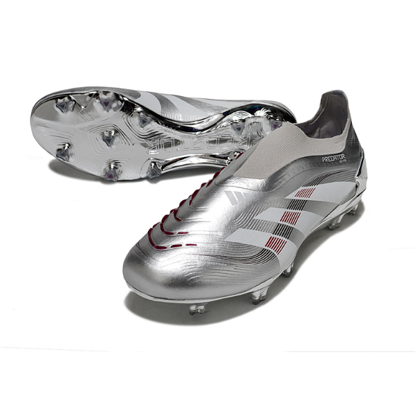 Adidas Predator 25 Laceless Elite Chrome Dream Bellingham Pack Firm Ground FG Football Boot