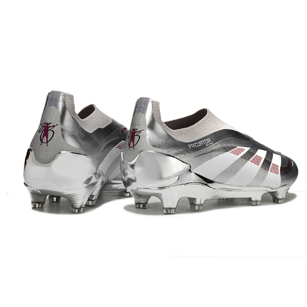Adidas Predator 25 Laceless Elite Chrome Dream Bellingham Pack Firm Ground FG Football Boot