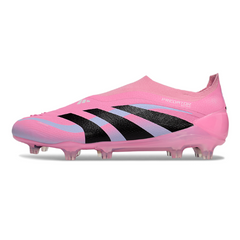 Adidas Predator 25 Laceless Elite Light Pink Pack Firm Ground FG Football Boot