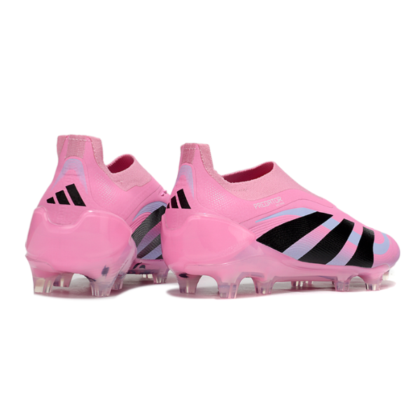 Adidas Predator 25 Laceless Elite Light Pink Pack Firm Ground FG Football Boot