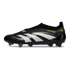 Adidas Predator 25 Laceless Elite Black Pack Firm Ground FG Football Boot