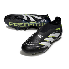 Adidas Predator 25 Laceless Elite Black Pack Firm Ground FG Football Boot