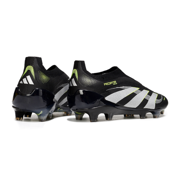 Adidas Predator 25 Laceless Elite Black Pack Firm Ground FG Football Boot