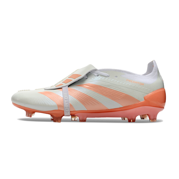 Adidas Predator 30 Elite White and Orange Pack Firm Ground FG Football Boot