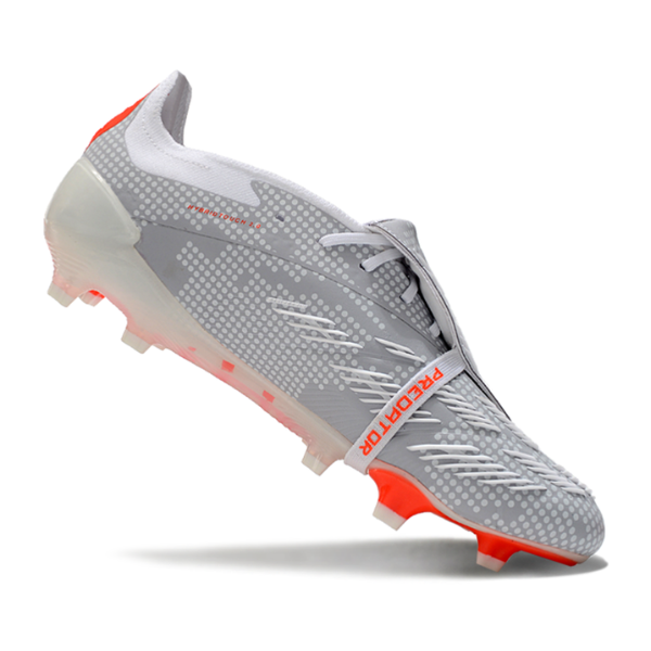 Adidas Predator 30 Elite White and Orange FG Firm Ground Football Boot