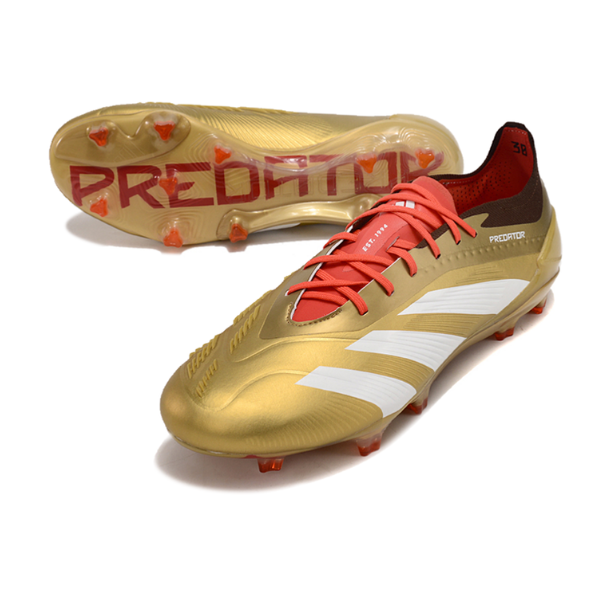 Adidas Predator 30 Elite Gold and Red Pack Firm Ground FG Football Boot