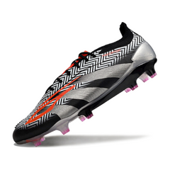Adidas Predator 30 Elite Black, Gray, and Red Firm Ground FG Football Boot