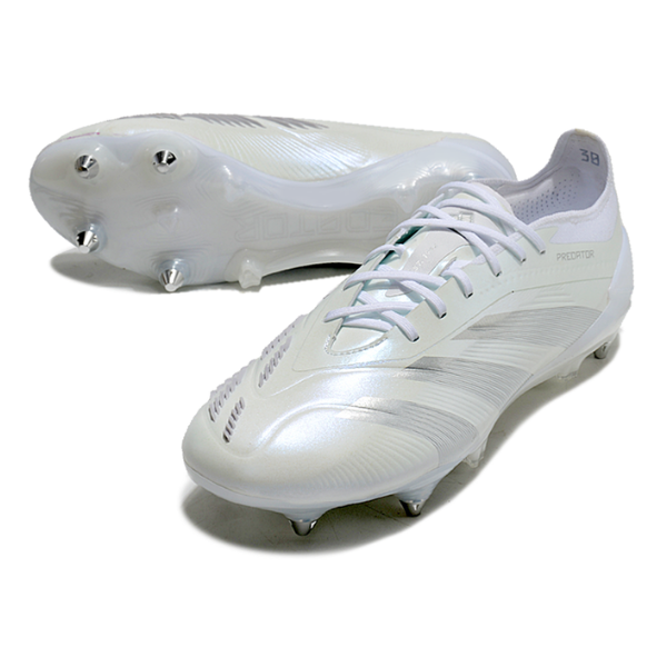 Adidas Predator 30 Elite Mixed Studs SG White and Grey Football Boot