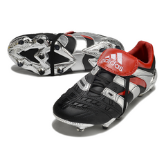 Adidas Predator Accelerator Elite Black and Red FG Football Boot