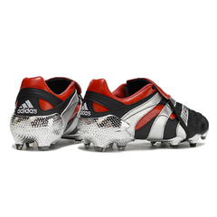 Adidas Predator Accelerator Elite Black and Red FG Football Boot