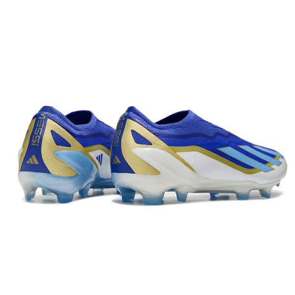 Chuteira Campo Adidas X Crazyfast.1 Sem Cadarço FG Messi Spark Gen10s Pack - VENI Futebol
