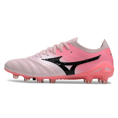 Mizuno Morelia Neo IV Elite Pink and White Firm Ground FG Football