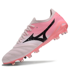 Mizuno Morelia Neo IV Elite Pink and White Firm Ground FG Football