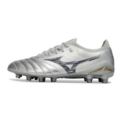 Mizuno Morelia Neo IV Elite Silver Pack Firm Ground FG Football Boot