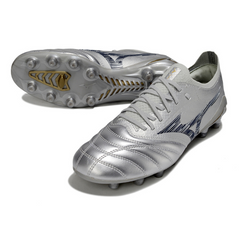 Mizuno Morelia Neo IV Elite Silver Pack Firm Ground FG Football Boot