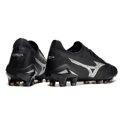Mizuno Morelia Neo IV Elite Black and White Firm Ground FG Football Boot