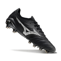 Mizuno Morelia Neo IV Elite Black and White Firm Ground FG Football Boot