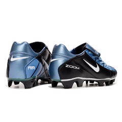 Nike Air Zoom Total 90 III Black and Blue Firm Ground FG Football Boot