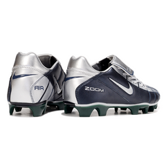 Nike Air Zoom Total 90 III Azul Marinho e Cinza Firm Ground FG Football Boot